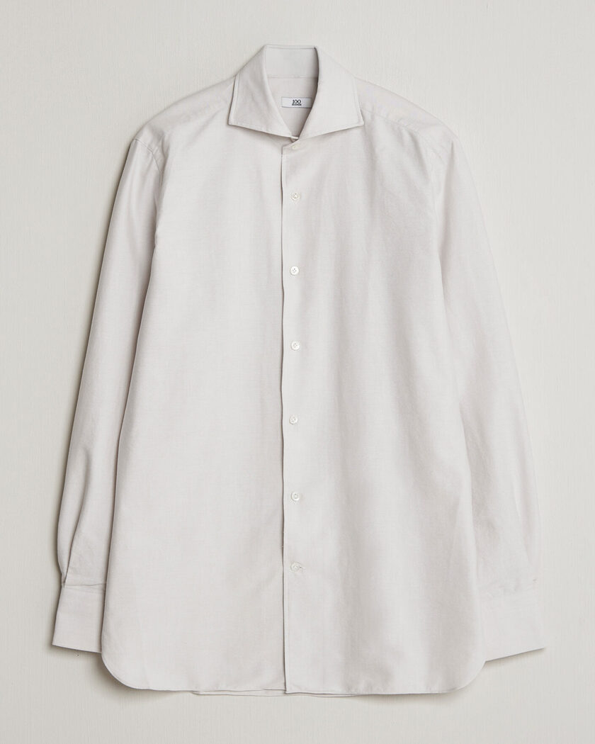 Pre-owned 100Hands Washed Oxford Shirt Grey 41/16 – Grigio