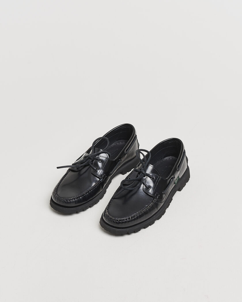 Pre-owned Paraboot Malo Moccasin Black UK7,5 - EU41,5 – Nero
