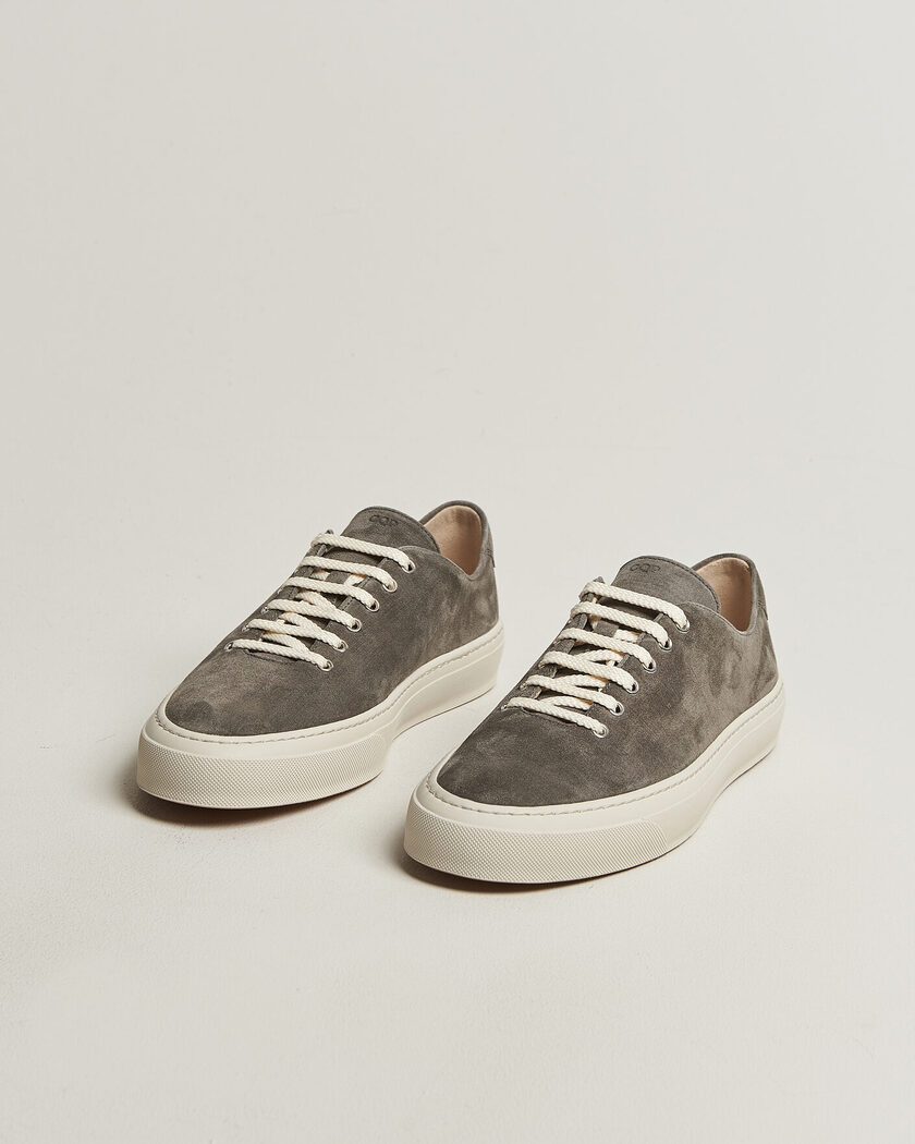 Pre-owned CQP Genoa Suede Deck Shoe Graphite 44 – Grigio