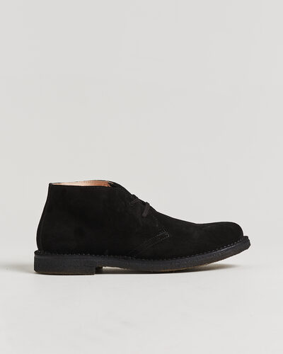 Astorflex Greenflex Desert Boot Black Suede