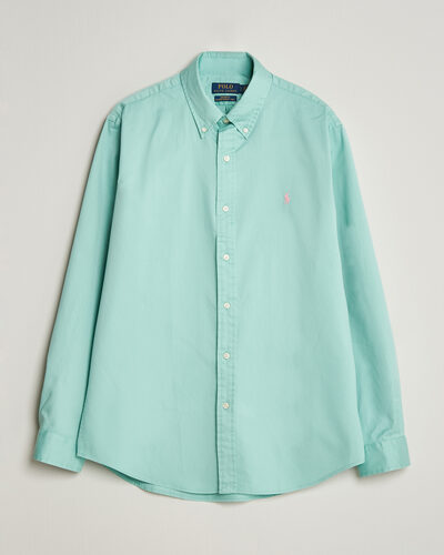 Polo Ralph Lauren Custom Fit Garment Twill Shirt Celadon