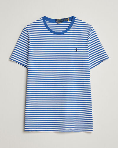 Polo Ralph Lauren Crew Neck Striped T-shirt New Iris Blue/White