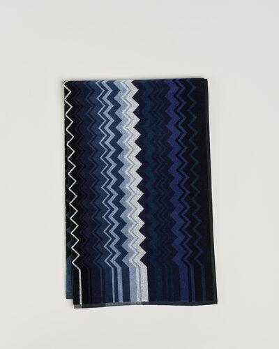 Missoni Home Giacomo Bath Towel 70x115cm Multi Blue