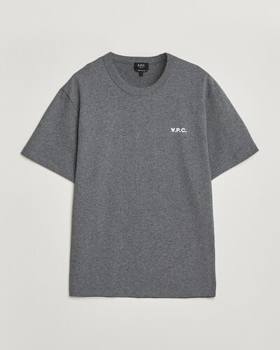 A.P.C. Boxy Fit Petit VPC T-Shirt Heathered Anthracite