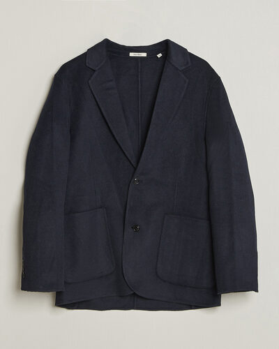 Gant Handstitched Unlined Blazer Evening Blue