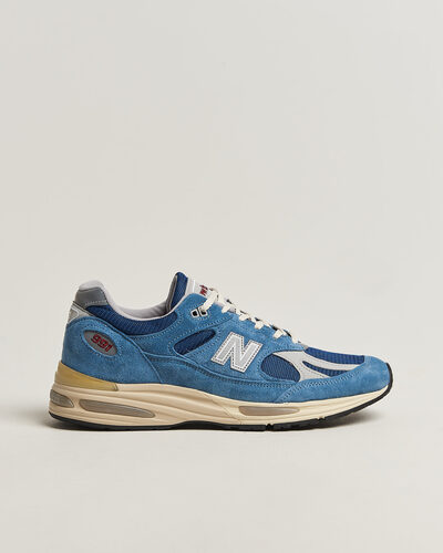 New Balance Made in Made in UK 991v2 Vintage Sports Bluesteel