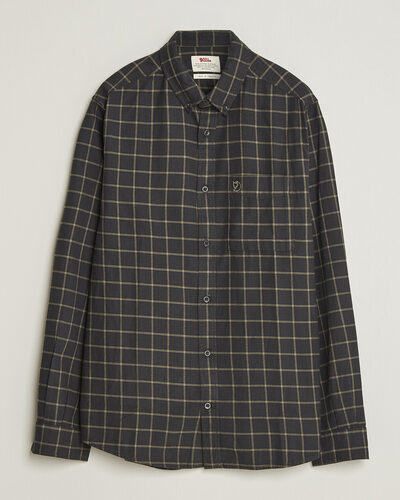 Fjällräven Övik Flannel Shirt Dark Grey