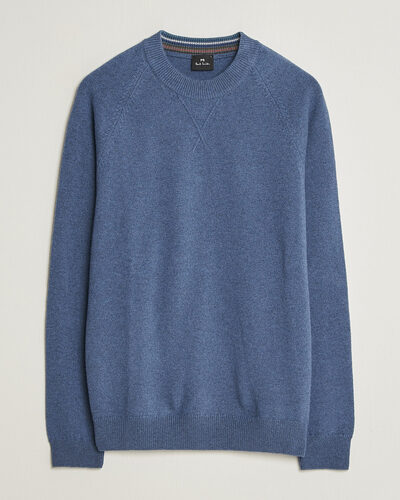 PS Paul Smith Wool Knitted Sweater Blue