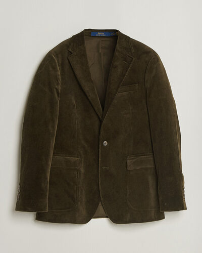 Polo Ralph Lauren Single Breasted Corduroy Sportcoat Fall Olive