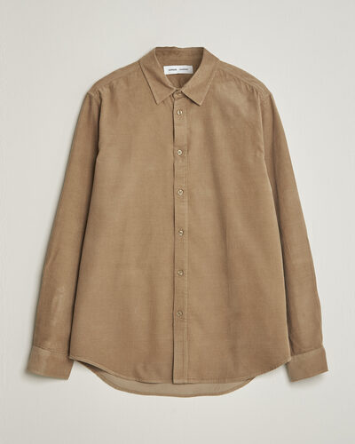 Samsøe Samsøe Liam Baby Cord Shirt Lead Gray