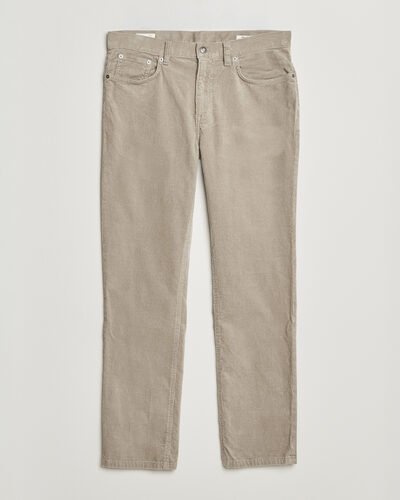 Gant Regular Fit Corduroy 5-Pocket Pants Mist Taupe