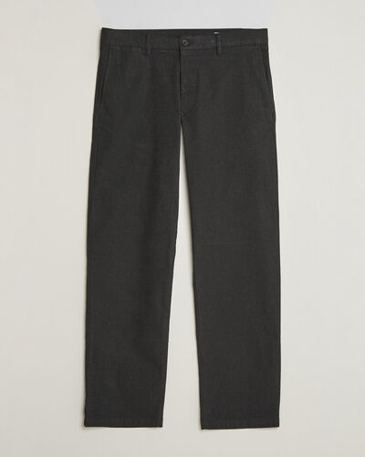 NN07 Aden Brushed Cotton Trousers Black Multi