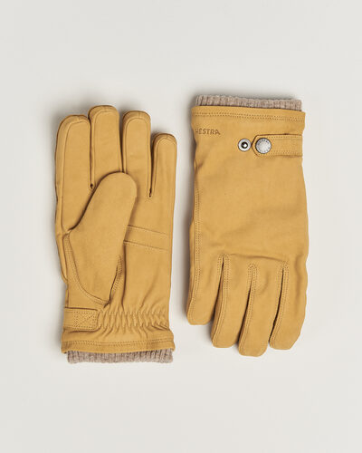Hestra Bergvik Fleece Liner Buckle Nubuck Glove Tan