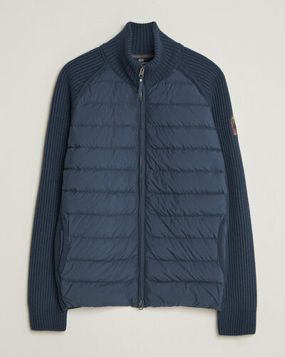 Parajumpers Olmo Rib Knitted Hybrid Jacket Nine Iron