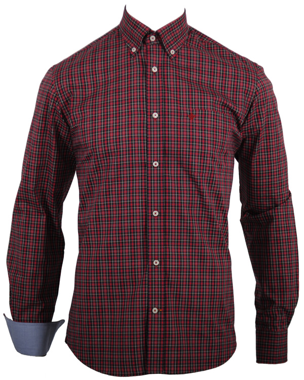 Uomini | Camicie | Morris | Douglas Shirt Red
