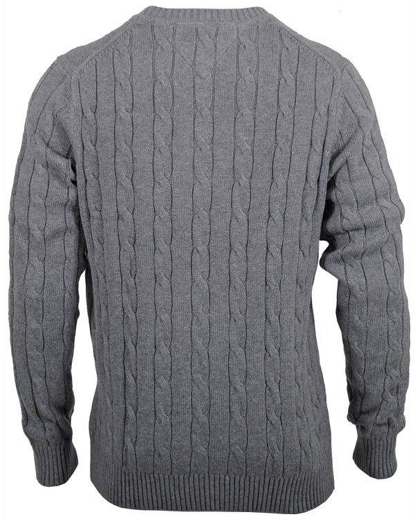 Uomini | Maglieria | Tommy Hilfiger | Classic Cable C-Nk Cf Silver Fog