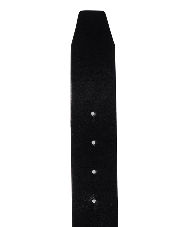 Uomini | Tiger of Sweden Leather Logo Belt Black | Tiger of Sweden | Leather Logo Belt Black