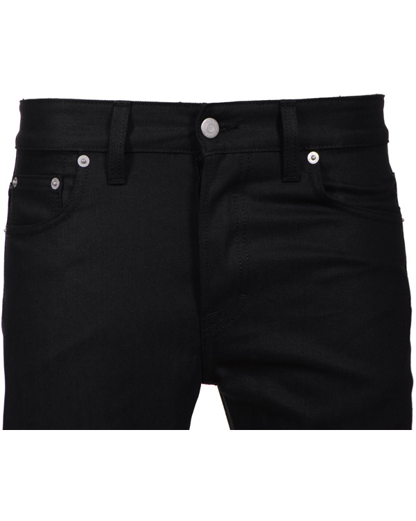 Uomini | Pantaloni | Filippa K | Samuel Black Denim Jeans Raw Black