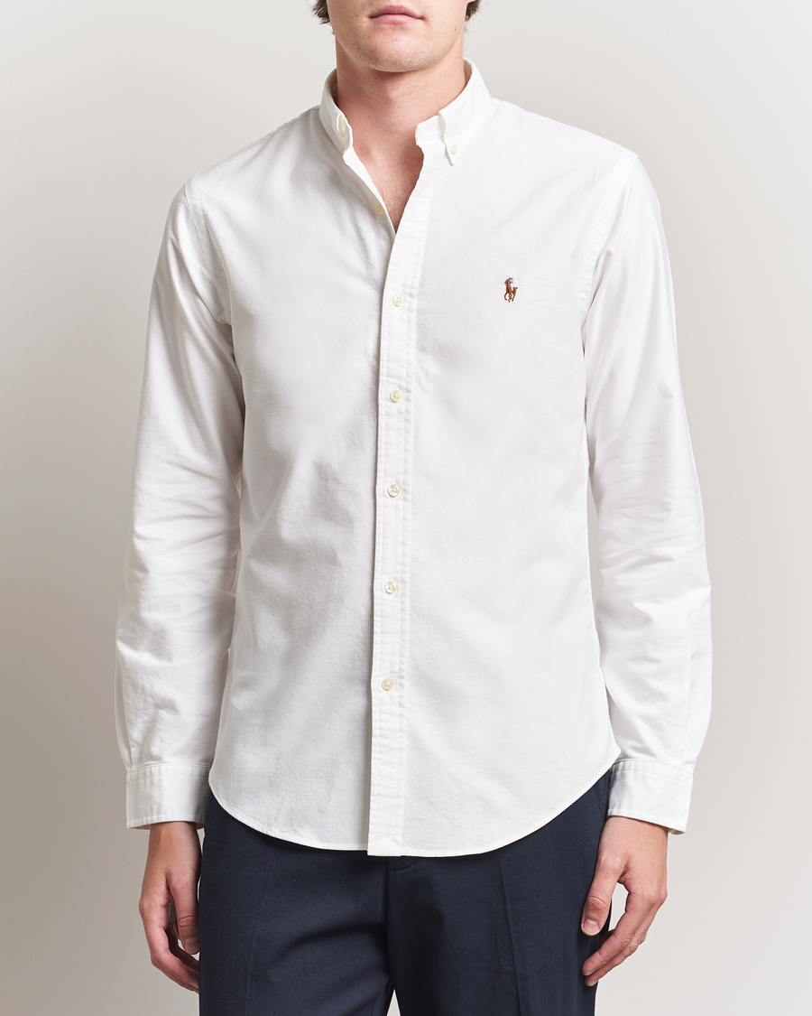 Uomini | Camicie | Polo Ralph Lauren | Slim Fit Shirt Oxford White