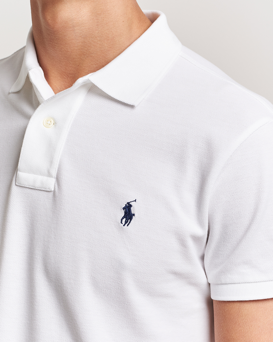 Uomini | Polo | Polo Ralph Lauren | Slim Fit Polo White