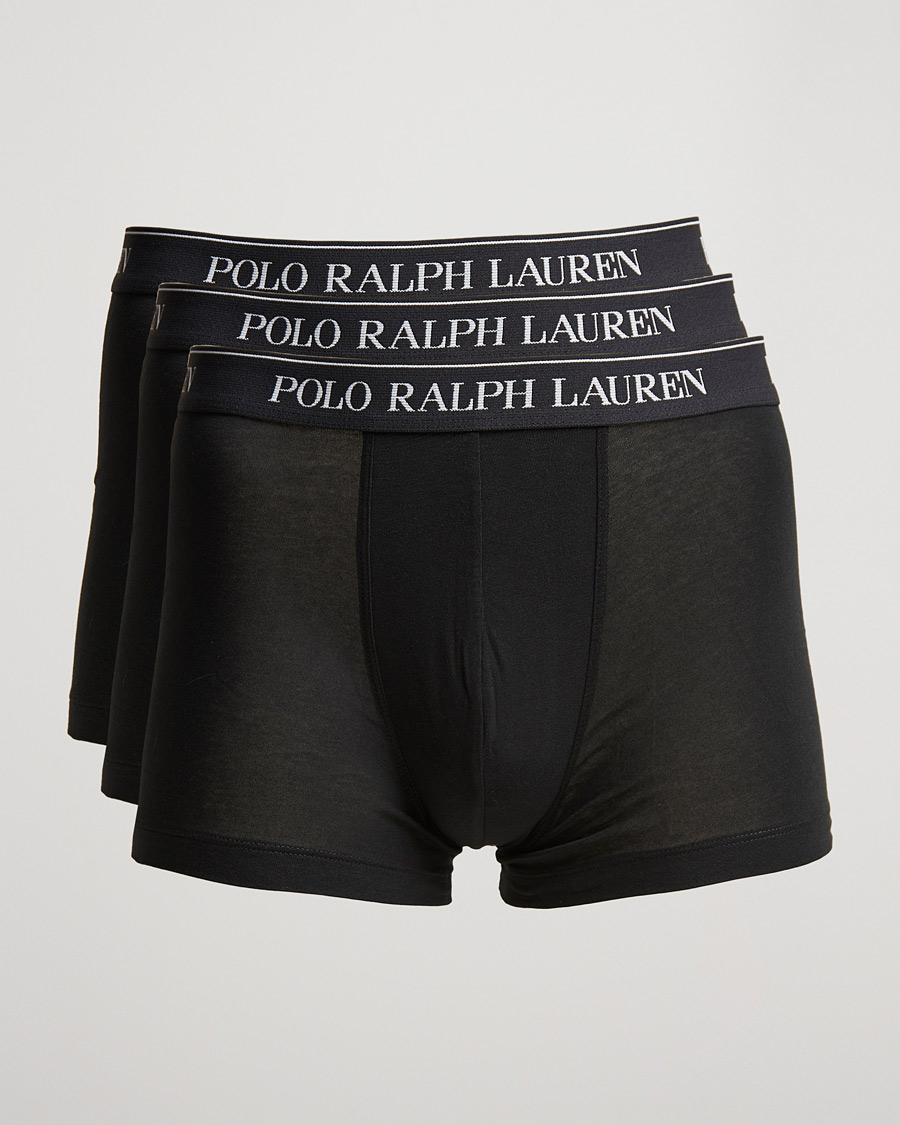 Uomini | Biancheria intima | Polo Ralph Lauren | 3-Pack Trunk Black