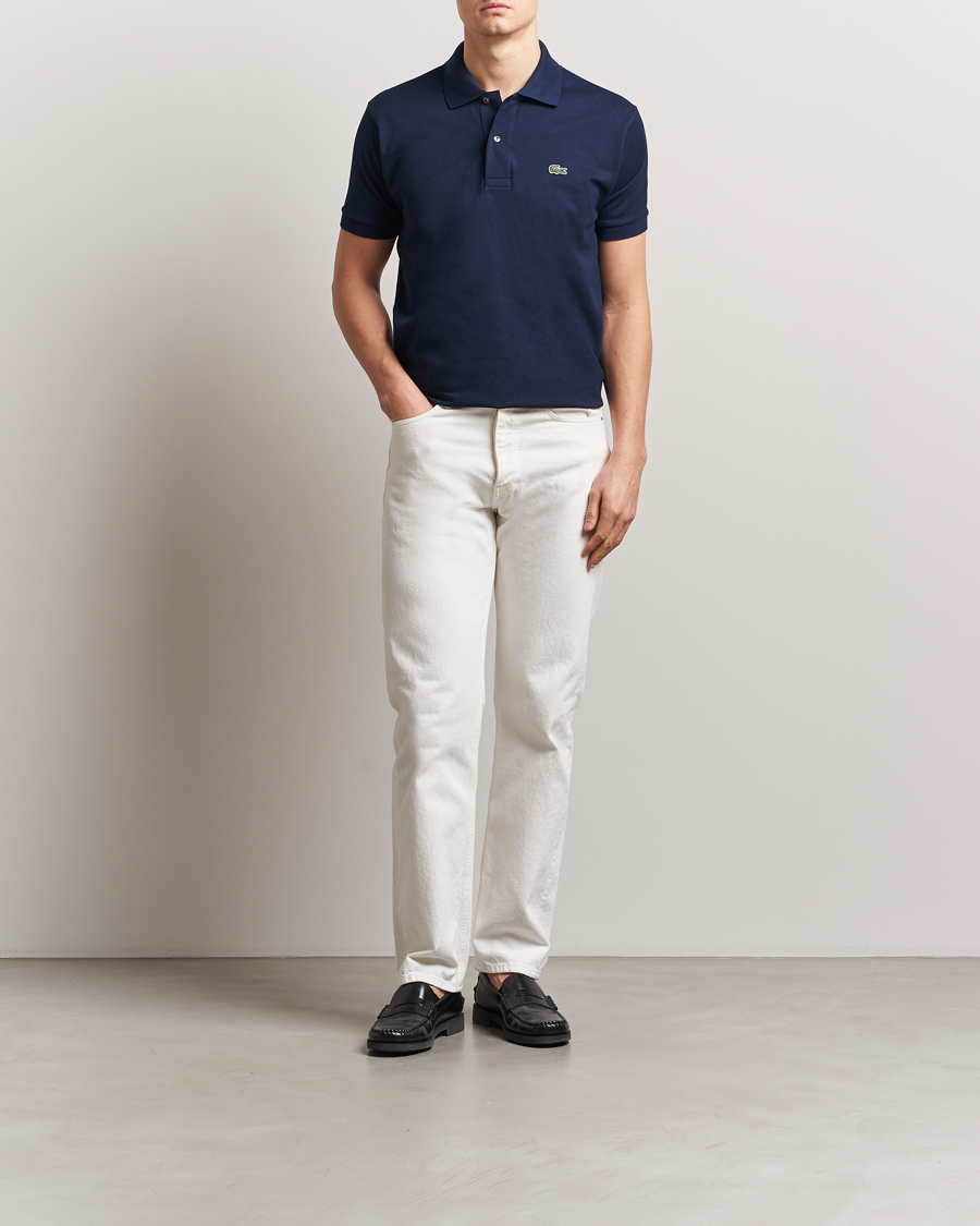 Uomini | Polo | Lacoste | Original Polo Piké Navy Blue