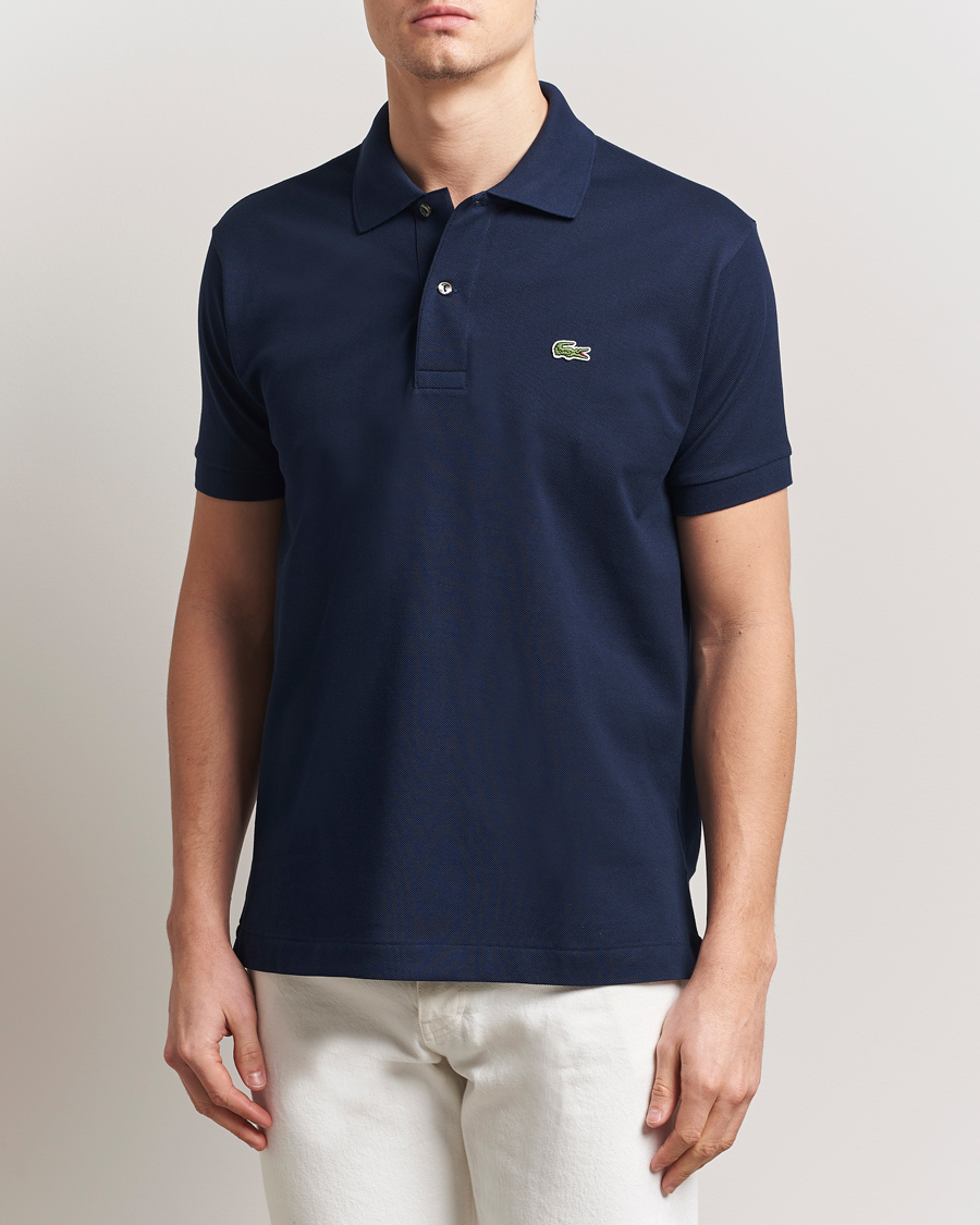 Uomini | Polo | Lacoste | Original Polo Piké Navy Blue