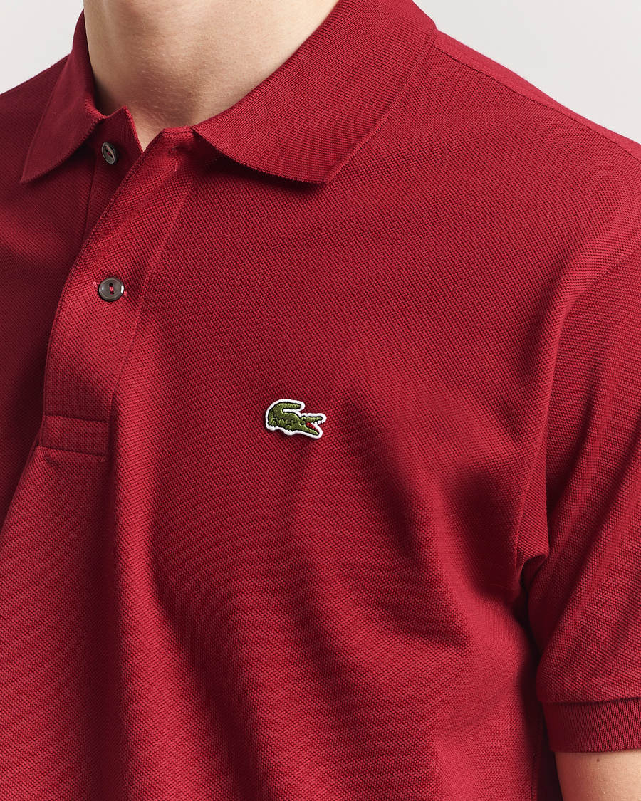 Uomini | Polo | Lacoste | Original Polo Piké Bordeaux