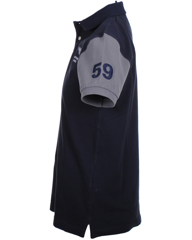 Uomini | Polo | Hackett | Aston Martin Racing Polo Piké Navy