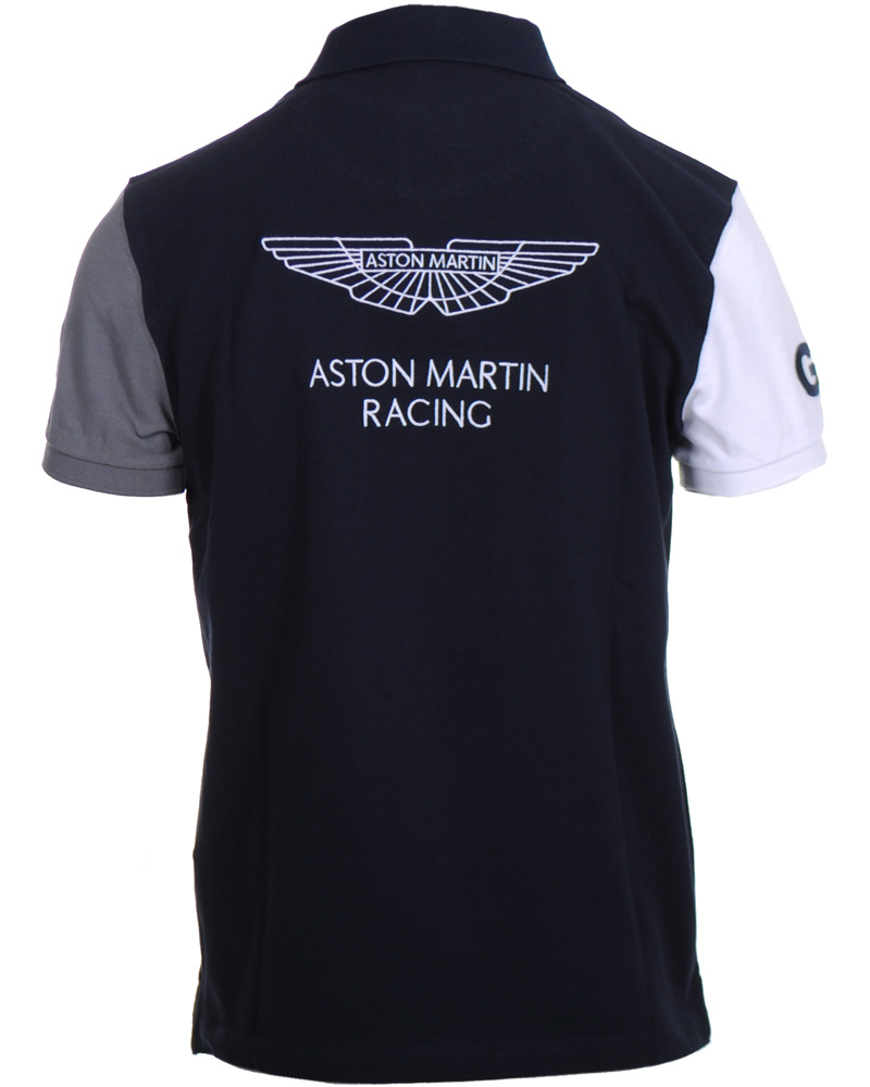 Uomini | Polo | Hackett | Aston Martin Racing Polo Piké Navy