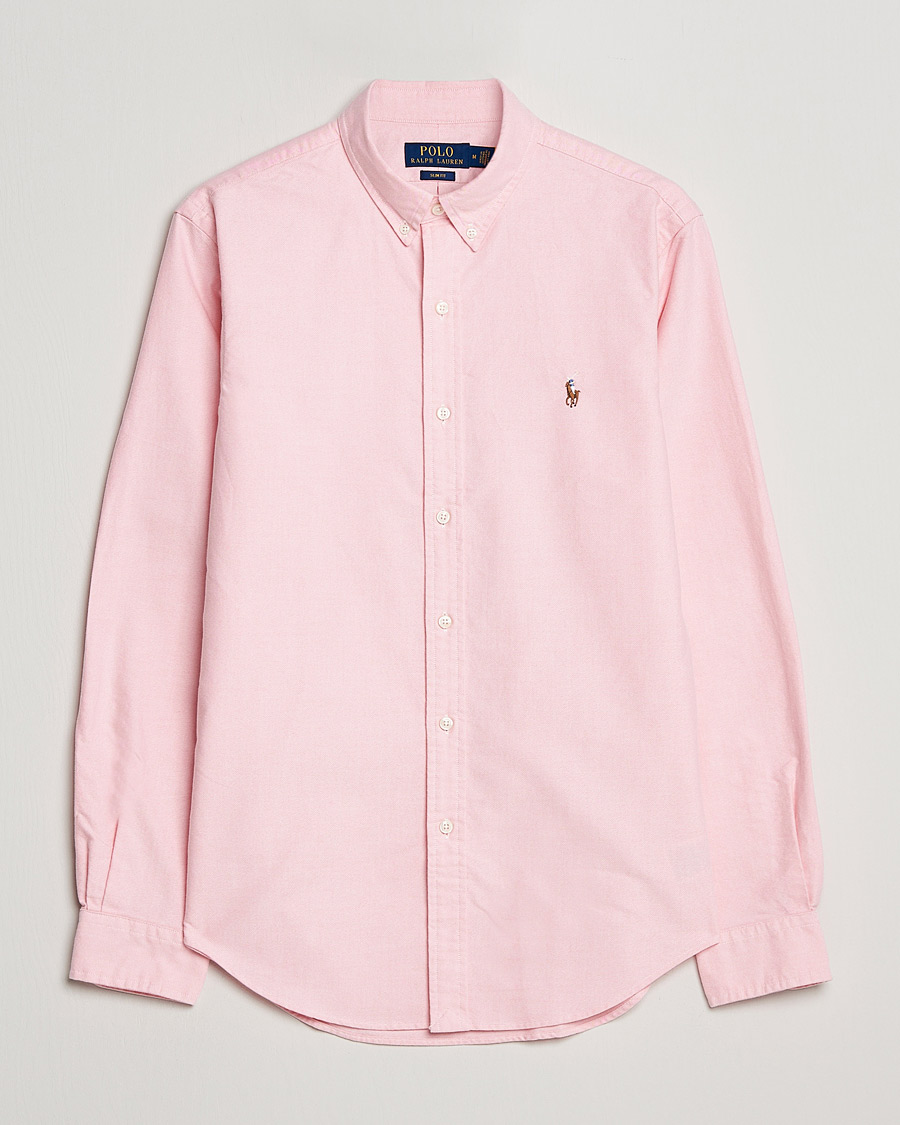 Uomini | Camicie | Polo Ralph Lauren | Slim Fit Shirt Oxford Pink