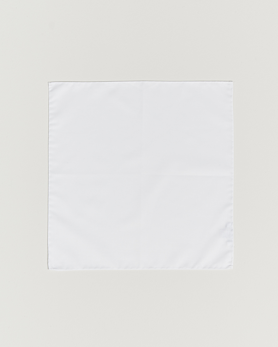 Uomini | Fazzoletti da taschino | Stenströms | Handkerchief Cotton White
