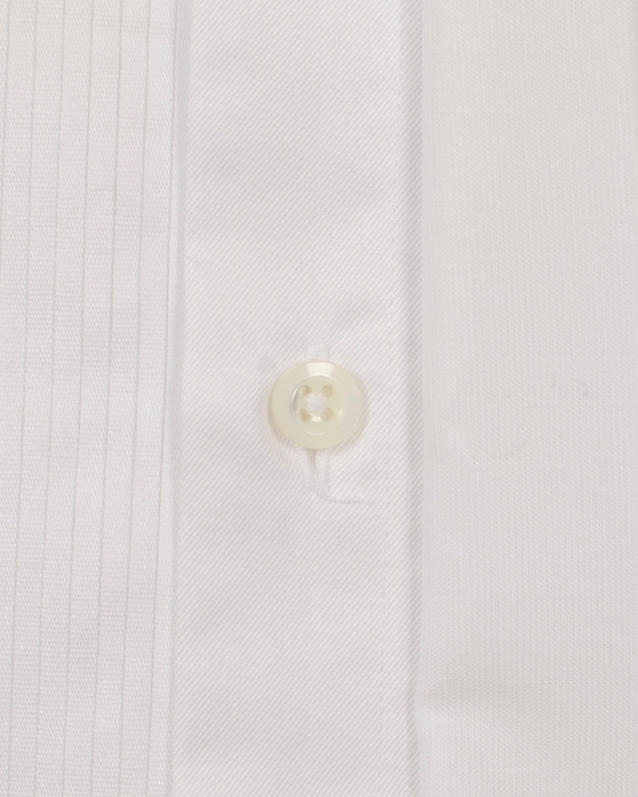 Uomini | Camicie | Stenströms | Slimline Tuxedo Shirt White 43 - XL