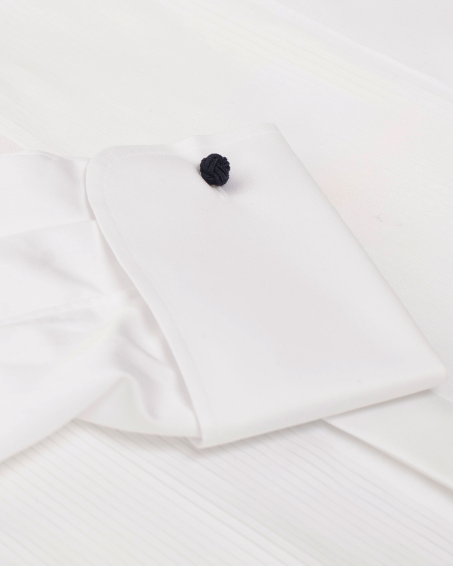 Uomini | Camicie | Stenströms | Slimline Tuxedo Shirt White 43 - XL