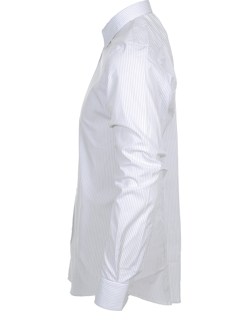 Uomini | Camicie | Filippa K | Paul Stretch Shirt White/Navy