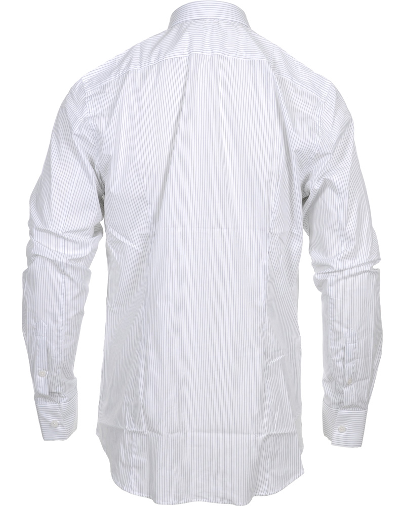 Uomini | Camicie | Filippa K | Paul Stretch Shirt White/Navy