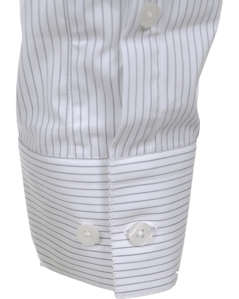 Uomini | Camicie | Filippa K | Paul Stretch Shirt White/Navy