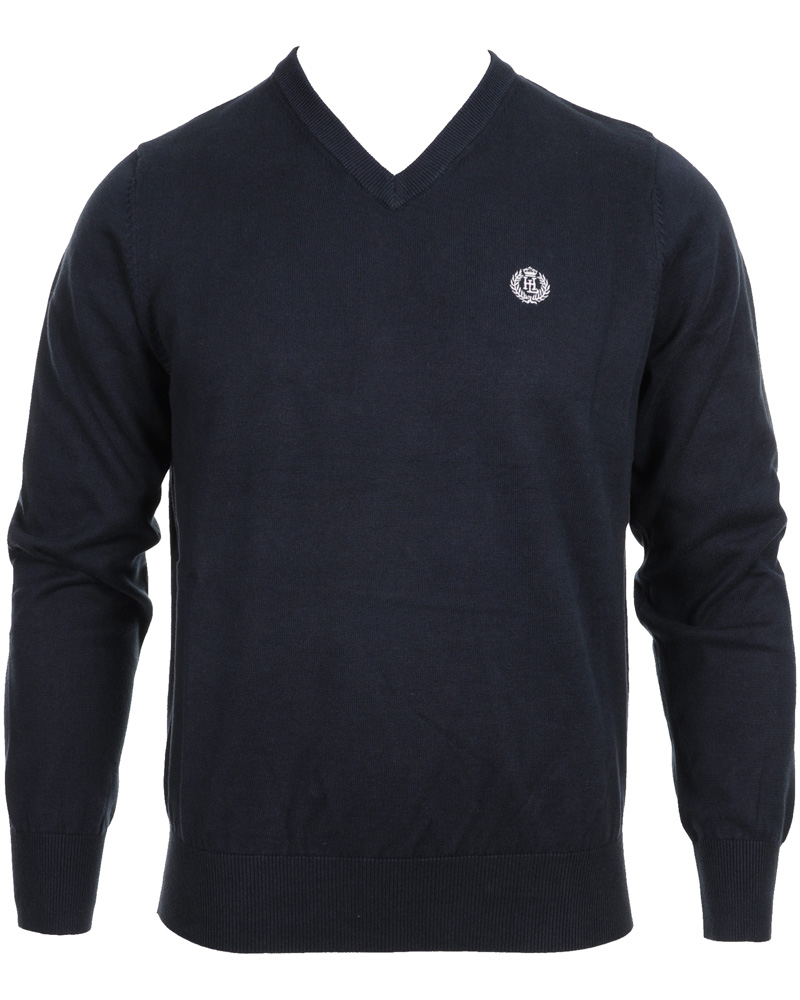 Uomini | Maglieria | Henri-Lloyd | Henri Lloyd Moray V-Neck Pullover Navy