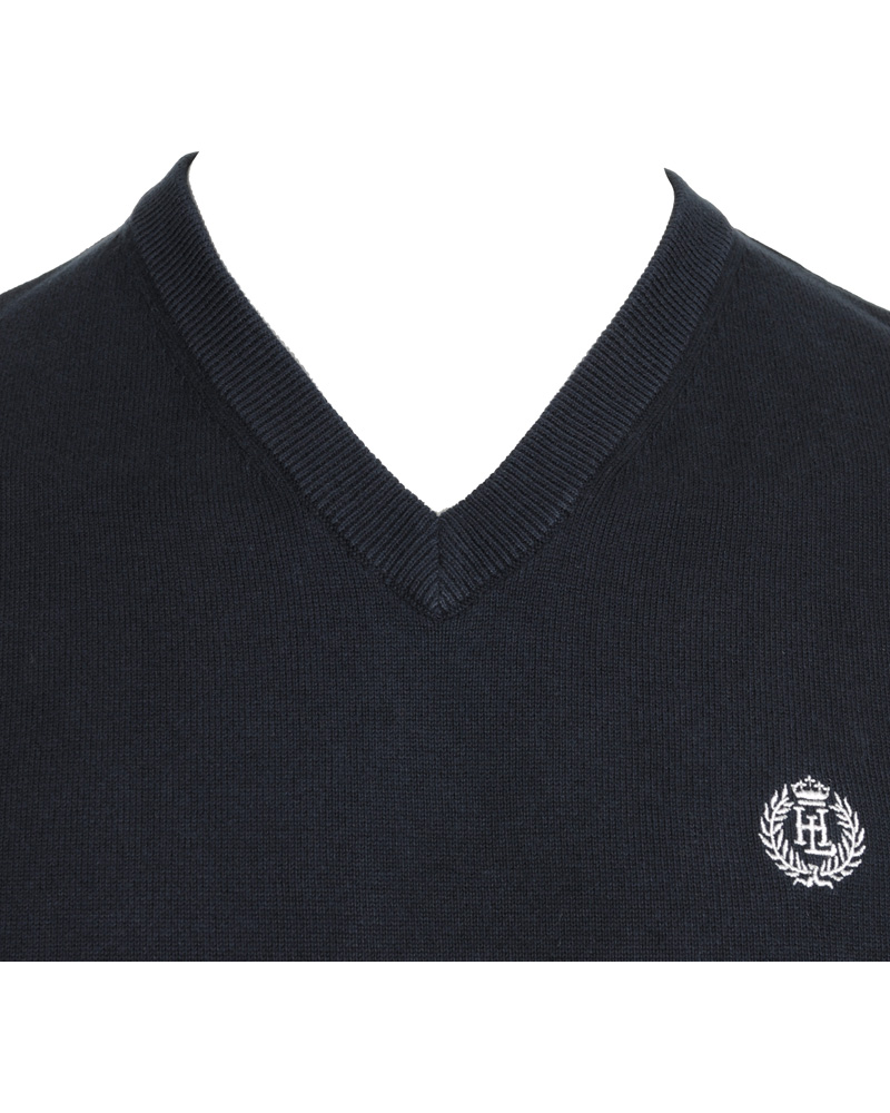 Uomini | Maglieria | Henri-Lloyd | Henri Lloyd Moray V-Neck Pullover Navy