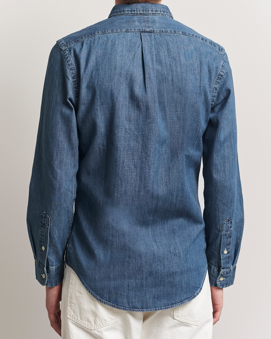 Uomini | Camicie | Polo Ralph Lauren | Slim Fit Shirt Denim Dark Wash