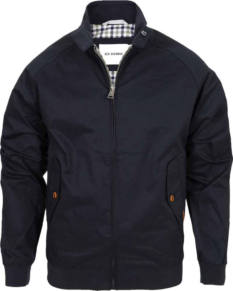 Uomini | Giacche | Ben Sherman | Harrington Jacket Navy