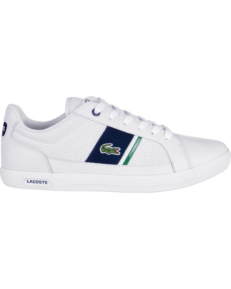 Uomini | Lacoste Europa Cre Sneaker White Dark Blue | Lacoste | Europa Cre Sneaker White Dark Blue