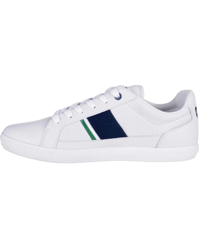 Uomini | Lacoste Europa Cre Sneaker White Dark Blue | Lacoste | Europa Cre Sneaker White Dark Blue