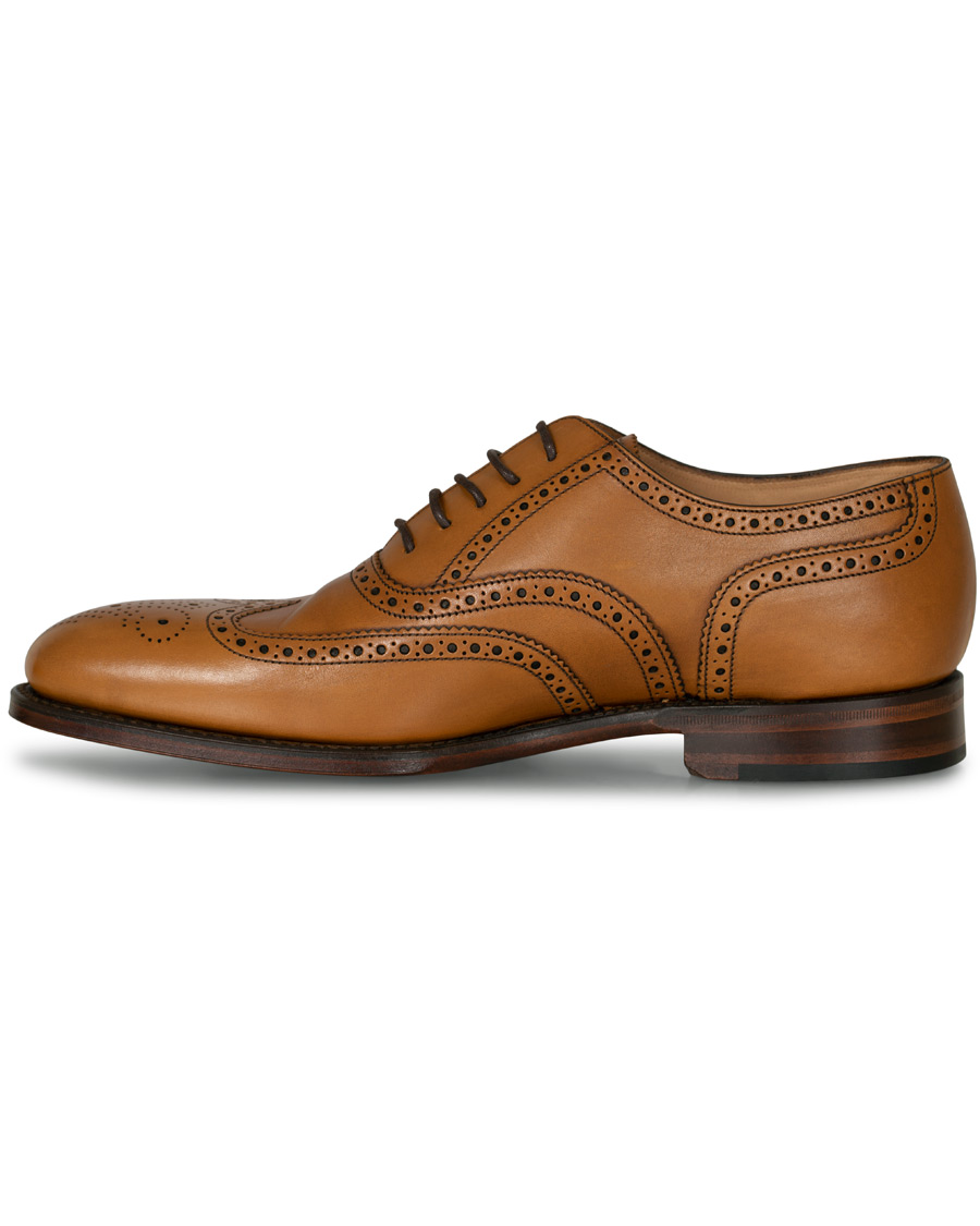 Uomini | Loake 1880 Buckingham Brogue Tan Burnished Calf | Loake 1880 | Buckingham Brogue Tan Burnished Calf