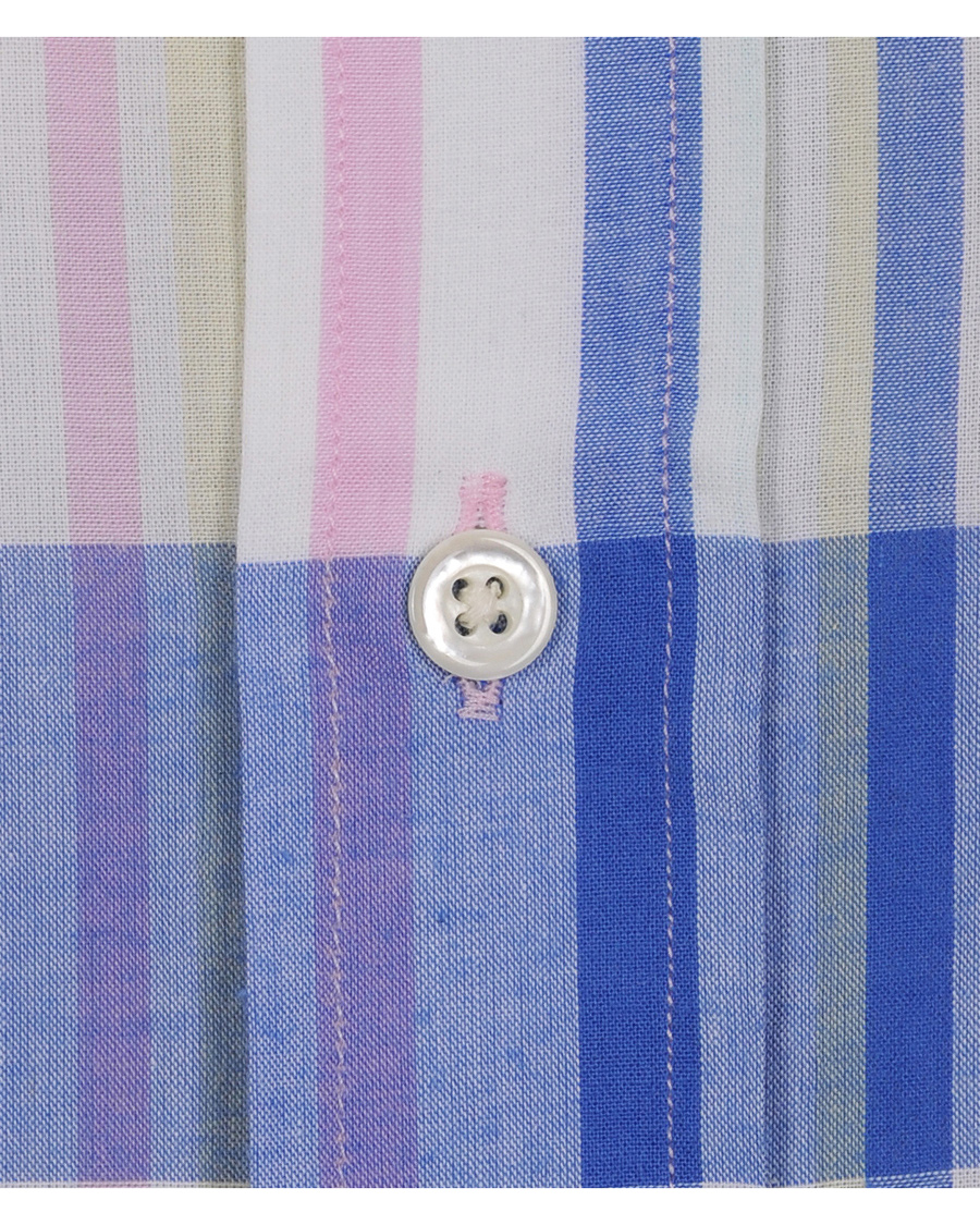 Uomini | Camicie | GANT Rugger | Handloom Madras Shirt Bluebell