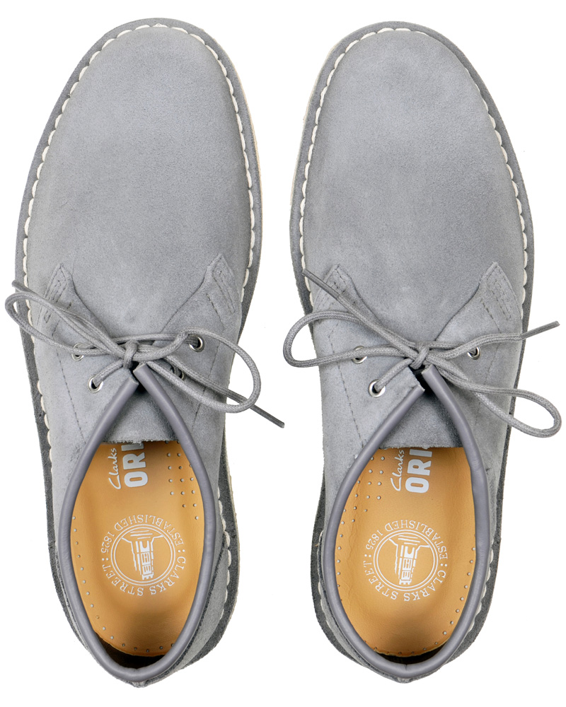 Uomini | Clarks Originals Suede Jink Derby Anthracite | Clarks Originals | Suede Jink Derby Anthracite