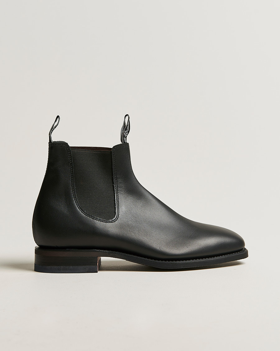 Uomini | R.M.Williams Blaxland G Boot Yearling Black | R.M.Williams | Blaxland G Boot Yearling Black