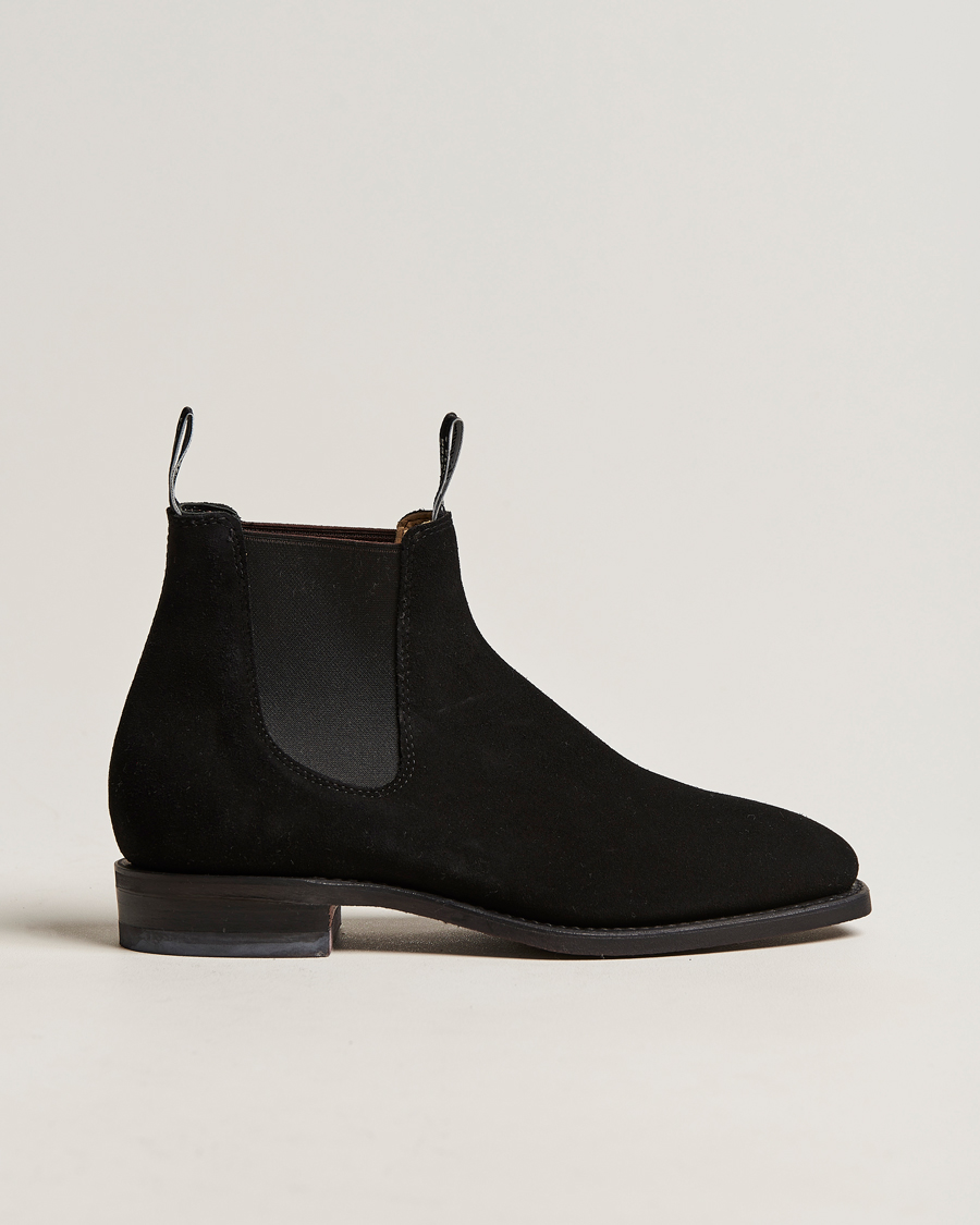 Uomini | R.M.Williams Blaxland G Boot Suede Black | R.M.Williams | Blaxland G Boot Suede Black