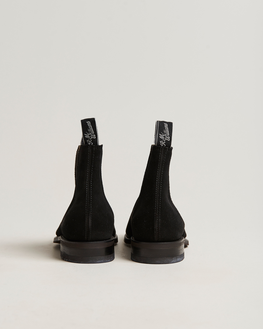 Uomini | R.M.Williams Blaxland G Boot Suede Black | R.M.Williams | Blaxland G Boot Suede Black