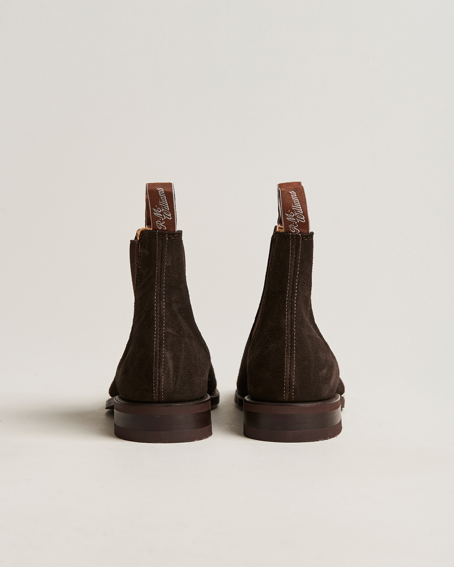 Uomini | R.M.Williams Wentworth G Boot Chocolate Suede | R.M.Williams | Wentworth G Boot Chocolate Suede